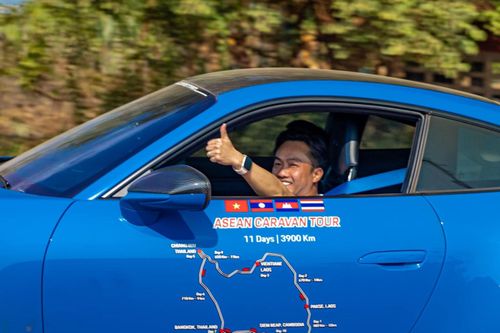 Nguyễn Quốc Cường 'phượt' Đông Nam Á với Porsche 911 GT3