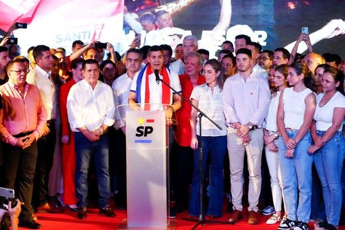 Ông Santiago Pena đắc cử Tổng thống Paraguay