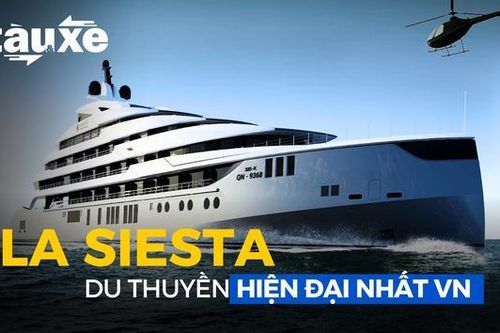 La Siesta - Du thuyền hiện đại nhất Việt Nam (Bản tin Tàu và Xe ngày 1/5/2023)