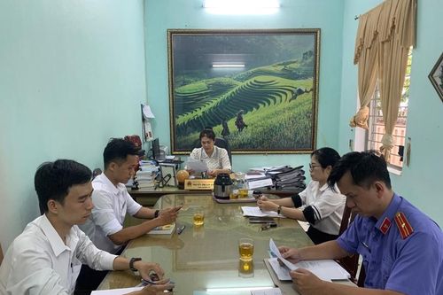 VKSND quận Thanh Khê tham gia họp xét rút ngắn thời gian thử thách án treo