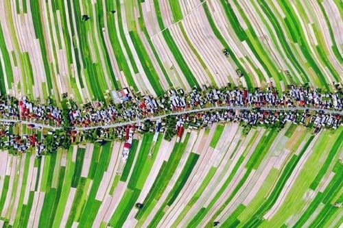 Ngôi làng nổi tiếng mạng xã hội vì một chi tiết đặc biệt