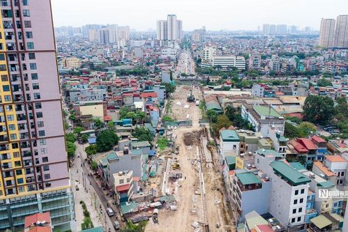 Bên trong công trường thi công dự án hầm chui Giải Phóng - Kim Đồng