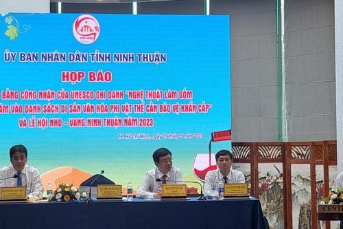 Ninh Thuận tổ chức lễ hội Nho - Vang năm 2023 trong 6 ngày