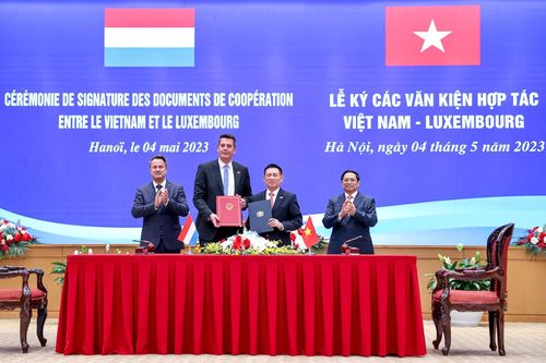 Việt Nam và Luxembourg ký kết Nghị định thư sửa đổi Hiệp định tránh đánh thuế hai lần