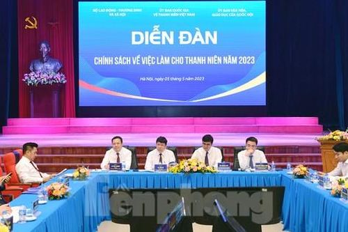 Toàn cảnh Diễn đàn Chính sách về việc làm cho thanh niên năm 2023