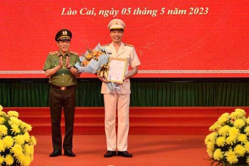 Phó giám đốc Công an Nghệ An làm Giám đốc Công an Lào Cai