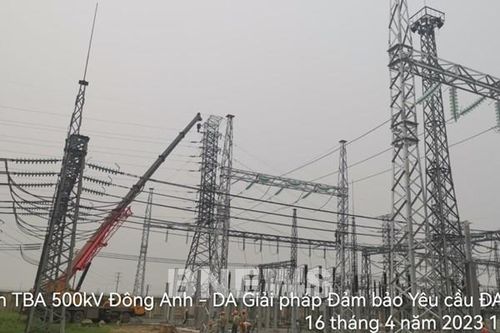 Đóng điện 3 công trình đảm bảo truyền tải điện khu vực miền Bắc
