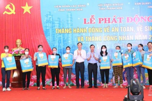 Phát động Tháng hành động về an toàn, vệ sinh lao động và Tháng công nhân năm 2023