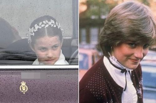 Công chúa Charlotte gợi nhớ đến Công nương Diana ở Lễ Đăng Quang của Vua Charles III