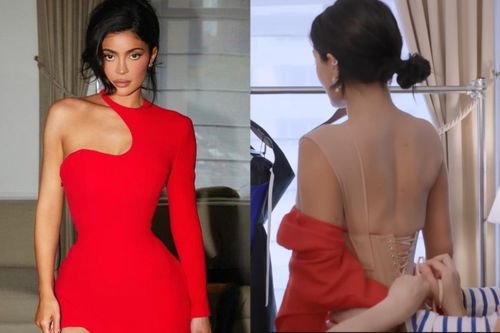 Lý do Kylie Jenner không thể ngồi xuống vì trang phục ở Met Gala 2023