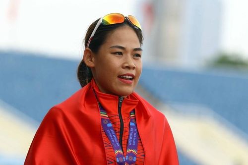 Thanh Phúc 'mở hàng' HCV cho Điền kinh Việt Nam tại SEA Games 32