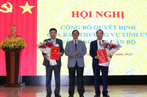 Ông Sử Thanh Hoài được bổ nhiệm làm Bí thư Huyện ủy Lạc Dương, Lâm Đồng