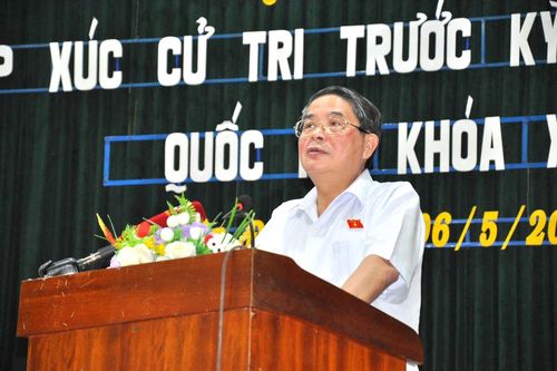 Phó Chủ tịch Quốc hội Nguyễn Đức Hải tiếp xúc cử tri huyện Hiệp Đức, Quảng Nam