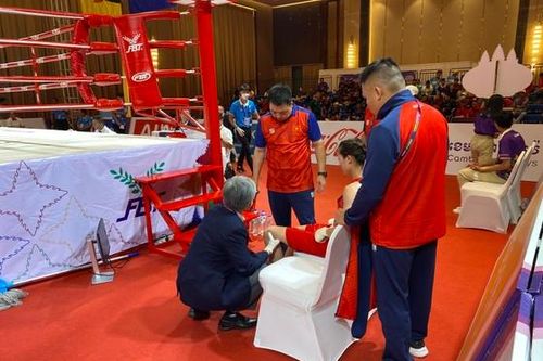 'Cô gái vàng' Nguyễn Thị Tâm dính chấn thương