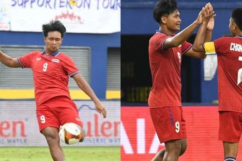 'Thần đồng mới' nhấn chìm U22 Lào, Thái Lan ung dung chờ đá 'chung kết' với U22 Việt Nam