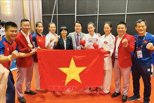 Karate Việt Nam kết thúc SEA Games 32 với 6 HCV, gấp đôi chỉ tiêu đề ra