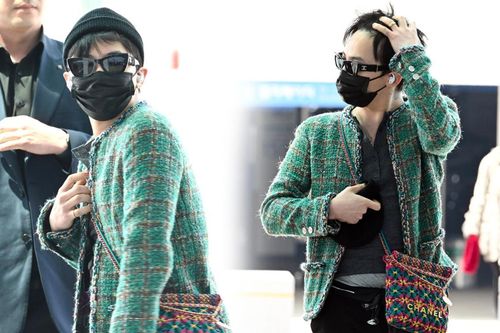 G-Dragon lộ diện mạo 'phát tướng' tại sân bay, fan không can ngăn lại đồng loạt chúc mừng