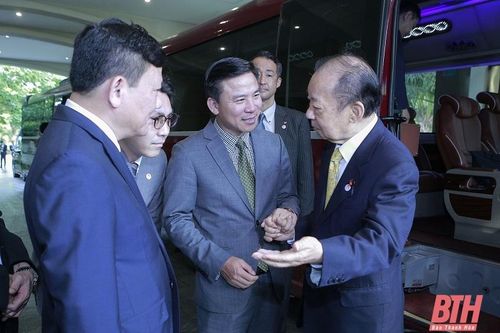 Đoàn Liên minh Nghị sĩ hữu nghị Nhật Bản - Việt Nam kết thúc tốt đẹp chuyến thăm và làm việc tại tỉnh Thanh Hóa
