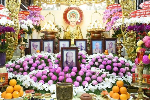 TP.HCM: Lễ tưởng niệm Thượng tọa Thích Minh Phát tại chùa Dược Sư (Q.Bình Thạnh)