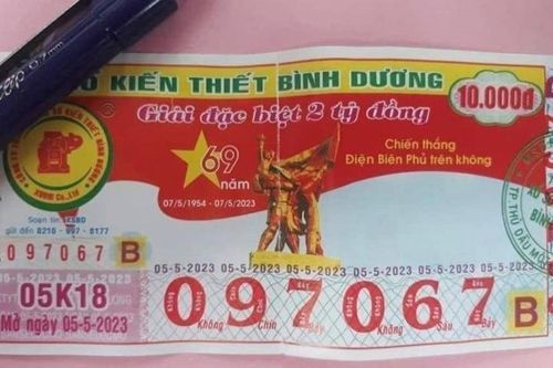 Bình Dương: Các đơn vị in sai lịch sử trên vé số nhận trách nhiệm