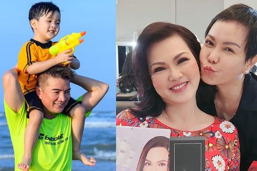 Sao Việt 8/5: Mr Đàm bình yên bên con trai, bà xã Chí Tài ngày càng trẻ đẹp