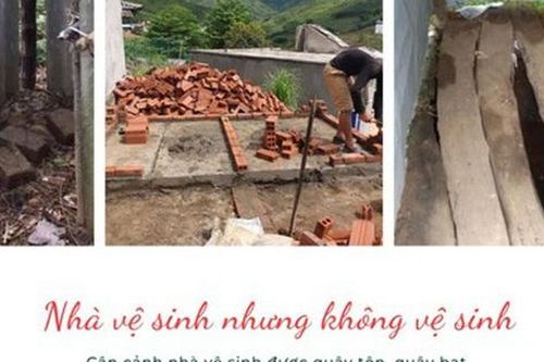 Thiện nguyện xây nhà vệ sinh cho trẻ em nghèo vùng cao: Tưởng dễ nhưng lại rất khó!