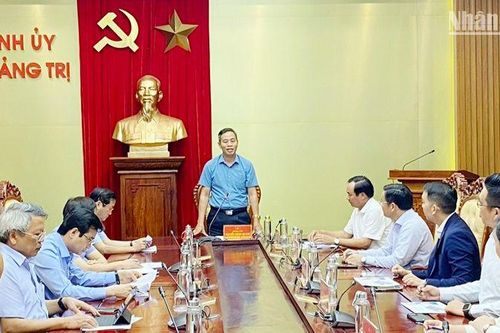 Đẩy nhanh tiến độ khởi công Dự án khu công nghiệp Quảng Trị