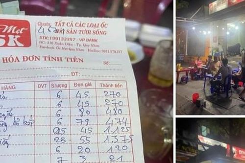 Du khách tố quán 'thổi giá' 74 đĩa ốc gần 5 triệu: Giám đốc Sở Du lịch nói gì?