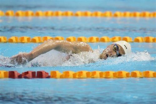 SEA Games 32: Kình ngư Huy Hoàng hài lòng với HCĐ ở nội dung 200m
