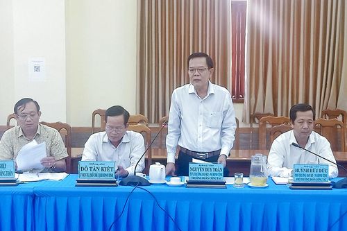 Ban Kinh tế - Ngân sách HĐND tỉnh An Giang giám sát trước kỳ họp giữa năm 2023, tại huyện An Phú