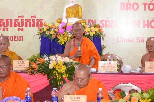 'Sẽ sớm thống nhất chương trình đào tạo của Phật giáo Nam tông Khmer'