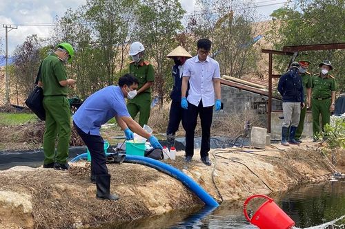 Nghi vấn Công ty TNHH KBec Vina xả thải trái phép ra môi trường