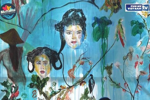 4 nữ họa sĩ Pháp trích lợi nhuận từ triển lãm tranh 'Women and Life' ủng hộ Mottainai 2023