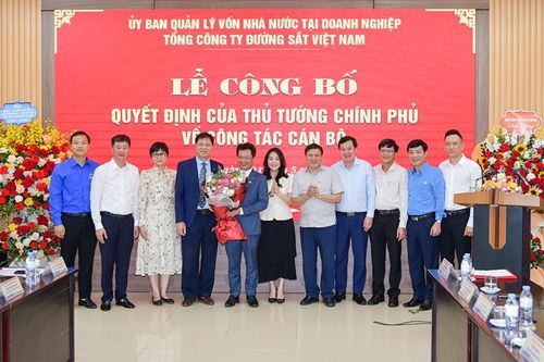 Tổng công ty Đường sắt Việt Nam có tân chủ tịch Hội đồng thành viên