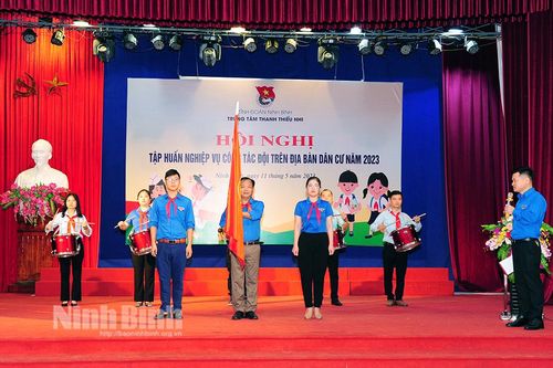 Tập huấn nghiệp vụ công tác Đội năm 2023