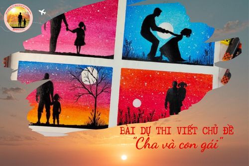Yên tâm nhé, cha luôn phía sau đỡ lưng cho con