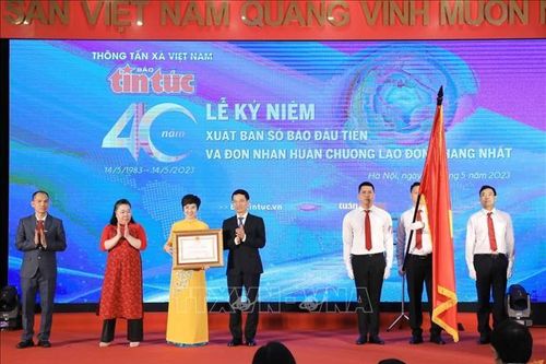 Lời cảm ơn của báo Tin tức nhân dịp kỷ niệm 40 năm Ngày xuất bản số báo đầu tiên