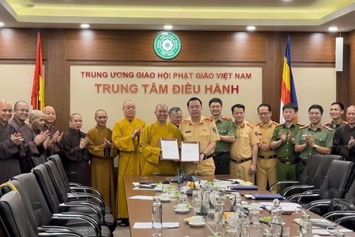 GHPGVN và Bộ Công an ký kết phối hợp tuyên truyền về trật tự an toàn giao thông