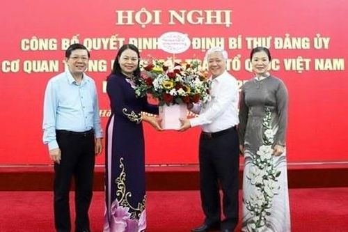 Bản tin 8H: Chỉ định Bí thư Đảng ủy Cơ quan Trung ương MTTQ Việt Nam