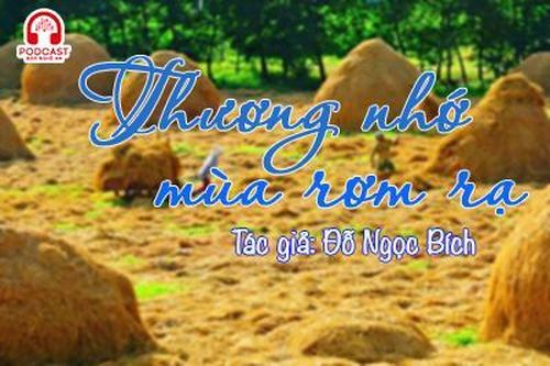 Tản văn hay: Thương nhớ mùa rơm rạ