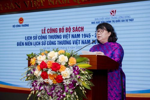 Báo cáo quá trình triển khai Bộ sách Lịch sử Công Thương Việt Nam