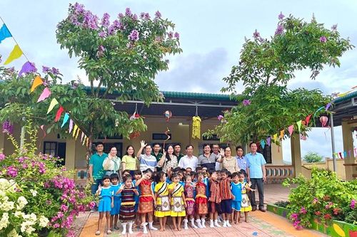 Quảng Trị: 4 tỉ đồng để lắp đặt, xây dựng cơ sở vật chất tặng các điểm trường đặc biệt khó khăn