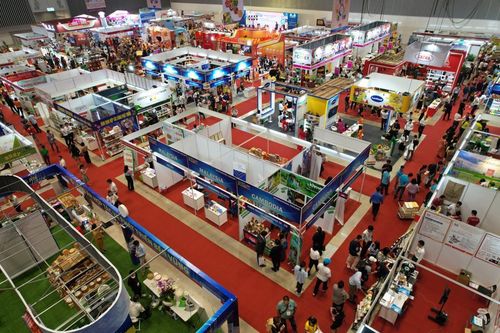 300 gian hàng ở triển lãm lương thực thực phẩm