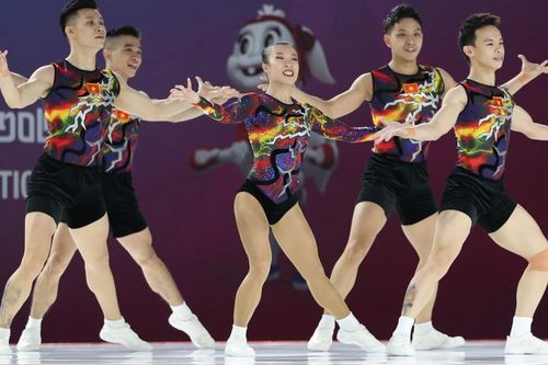 Đội tuyển Aerobic Việt Nam 'out trình', giành HCV tất cả các nội dung, không có đối thủ tại SEA Games 32