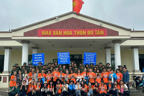 Trung đoàn 165, Sư đoàn 312 (Quân đoàn 1) tham gia xây dựng nông thôn mới, đô thị văn minh