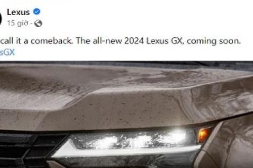 Lexus 'nhá hàng' hình ảnh đầu tiên về Lexus GX 2024