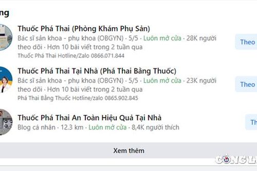 Nguy hiểm rình rập từ các loại thuốc phá thai được bán online