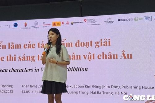 Triển lãm các tác phẩm đoạt giải cuộc thi 'Sáng tác về nhân vật châu Âu'