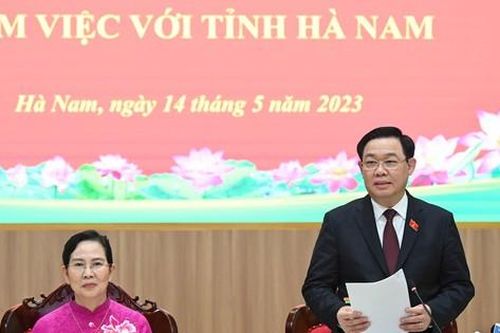 Chủ tịch Quốc hội: Hà Nam phải 'hâm nóng' hơn nữa tinh thần kiến tạo