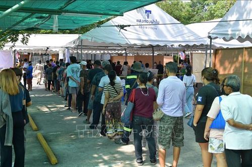 Bầu cử Thái Lan: Đảng Vì nước Thái và Tiến bước đang tạm dẫn trước